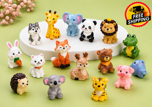 Pcs mini resin animals - mini,
