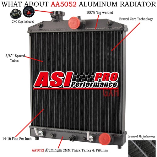 Row radiator fit - radiator, 1992-2000