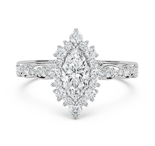 18ct lab grown diamond - lab,