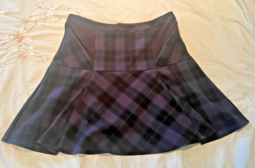 Next navy and black tartan - black,