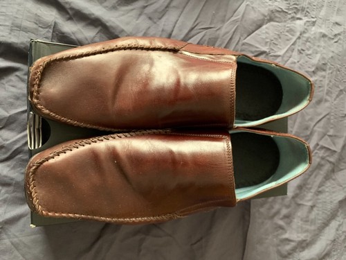 Men brown aldo - slip, on