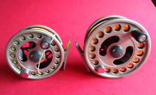 2 GOOD USED VINTAGE CORTLAND ENDURANCE FLY FISHING REELS + LINES