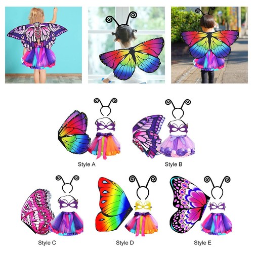 4pcs girls fairy costume set - girls,