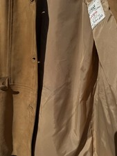 Vintage HeaTona Lamb Suede Coat (21" Chest)