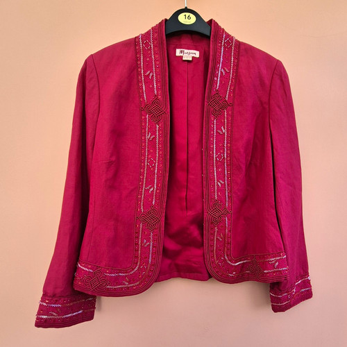 Monsoon pink bead embroidered - monsoon,