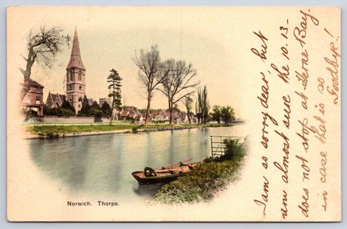 Antique english postcard - english,