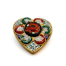 Vintage Micro Mosaic Heart