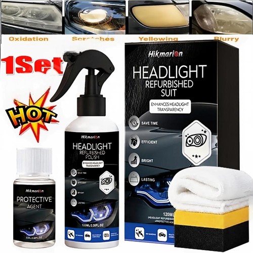 Car headlight restoration - headlight,