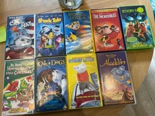 9 Kids Movie Bundle - VHS -