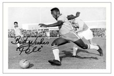 PELE - BRAIL AUTOGRAPH SIGNED