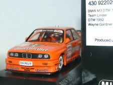 WOW EXTREMELY RARE BMW M3 E30 SE # Gardner Jagermeister DTM 1992 1:43 Minichamps