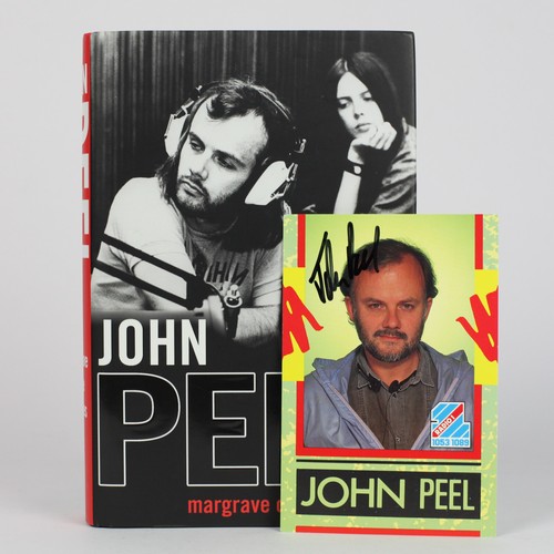 John peel signed card margrave - john,