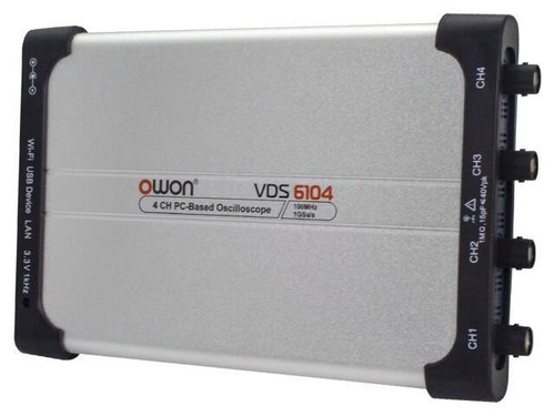 Vds6104a oscilloscope - vds6104a, pc