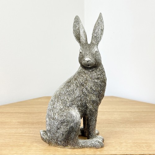 Hare ornament sculpture - hare,
