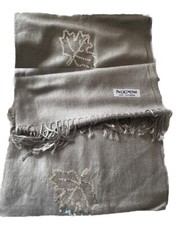 CASHMERE GREY SHAWL SEQUINS