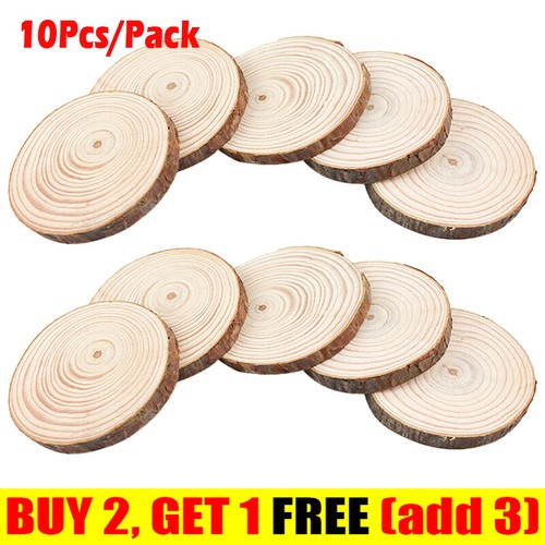 Wood slices 10pcs 6cm - wood,