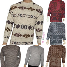 Men's Vintage Knit Pure Wool