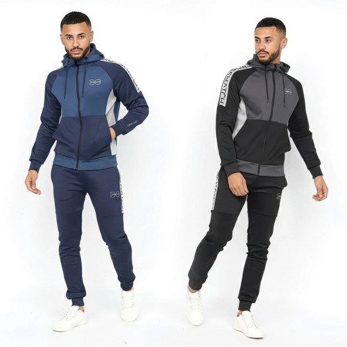 Crosshatch mens tracksuit zip - mens,