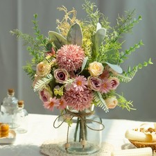 Artificial Flowers in Vase