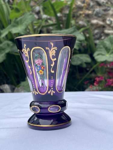 Cut and enamelled bohemian - cut,