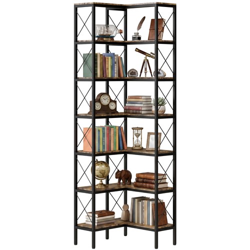 Homcom shaped bookshelf - homcom,