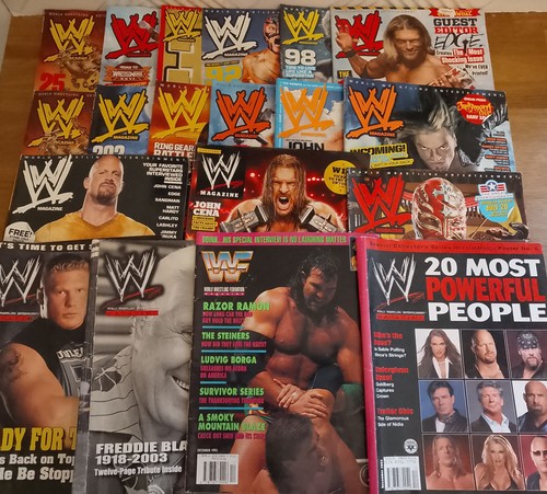 Magazines x19 wwe - x19, wrestling