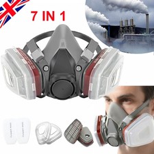 6200/6800 Respirator Mask Anti-Dust Gas Mask for Painting Spray Sanding Dust Kit