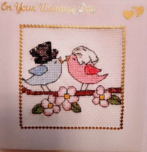 Wedding day card completed - wedding,