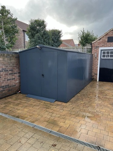 Asgard garden shed 14ft - x, 7ft