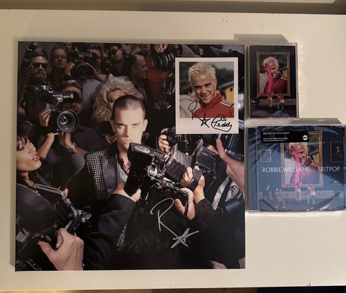 Robbie williams signed - williams,