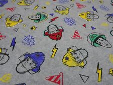 Fabric Cotton Jersey Fireman