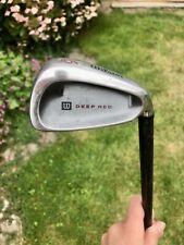 Wilson Deep Red 6 Iron Fat Shaft Regular Flex Graphite Shaft Right Handed