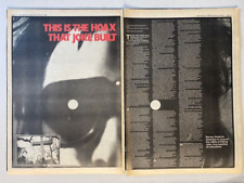 KILLING JOKE - NME DOUBLE PAGE FEATURE - 1982 A3 ADVERT POSTER L174
