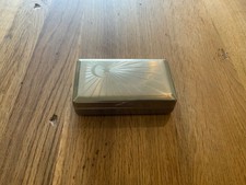 Vintage metal trinket tin /