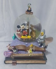 Disney Store 75th Anniversary of Love & Laughter Musical Snow Globe