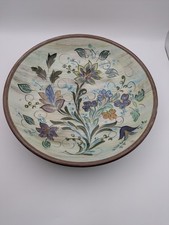 Glyn Colledge Denby Pottery Stoneware Footed Bowl 24cm Diameter