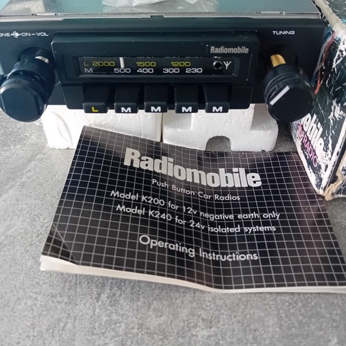 Radio mobile k200 classic - mobile, car