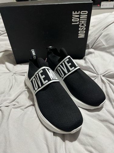 Love moschino logo - womens, sock