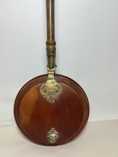 Antique copper and brass - and,