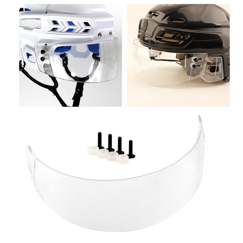 Hockey helmet visor impact - helmet,