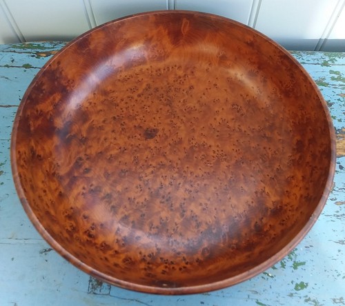 Wooden burl burr bowl - wooden, bowl.