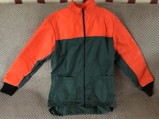 Chainsaw Protective Jacket Size M Coloured Orange/ Grey