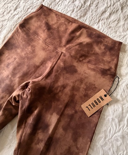 Nobull leggings cropped brown - nobull,