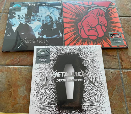 Metallica coloured vinyl - metallica, 3