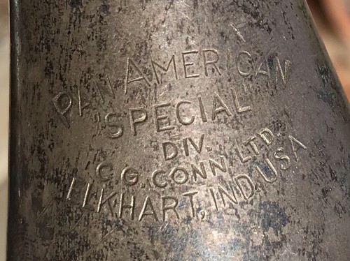 Vintage conn pan american - c.g.,