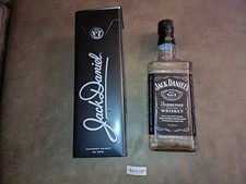 Jack Daniels 1.75 Litre Empty Bottle With Lid & Metal Tin BULK140