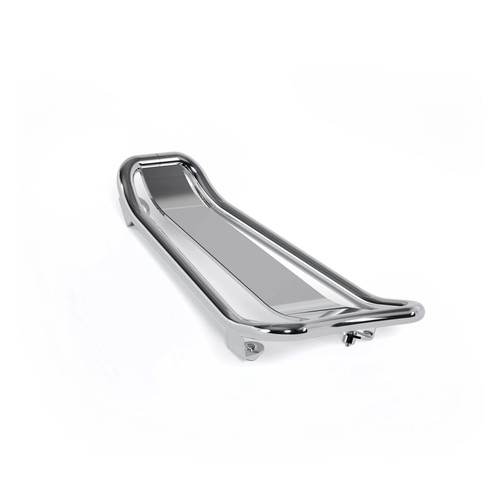 Vespa chrome footrest central - chrome,