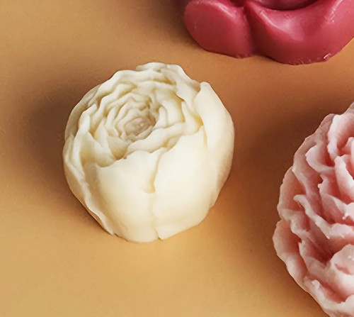 Rose bud silicone fondant - bud,