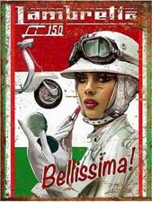 LAMBRETTA LT150 SIGN Retro