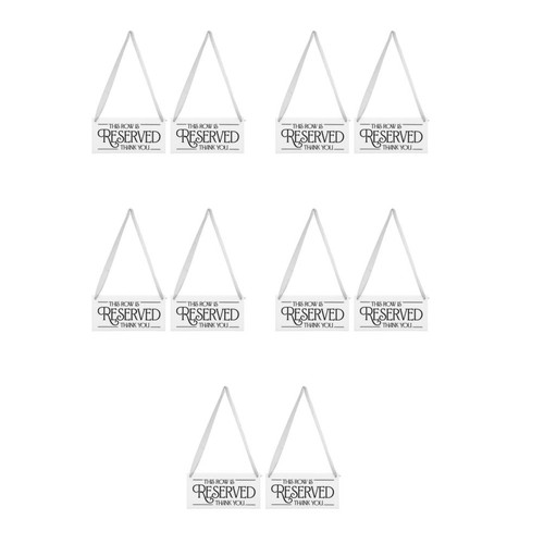 Pcs reserved signs for - 10,